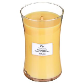 Seaside Mimosa Large Hourglass Candle