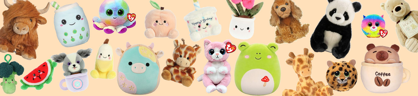 Super cuddly soft toys perfect for babies, toddlers and children
